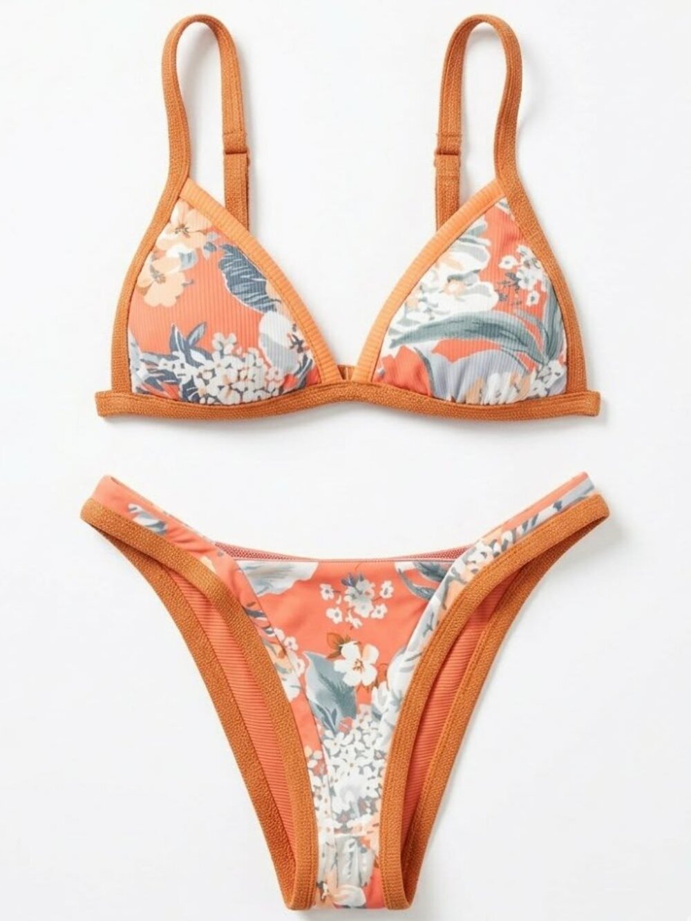 NWT Maaji Fixed Triangle Bikini Top & Bottom Set Reversible Medium M